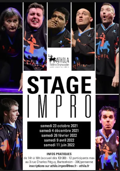 Stage Théâtre Impro 2021-2022 - Athila